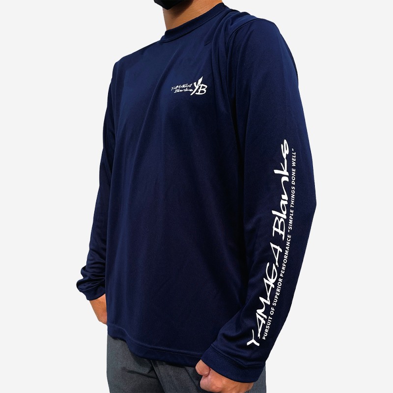 Mπλούζα Yamaga Blanks Silky Touch Long Sleeve T-Shirt Navy image