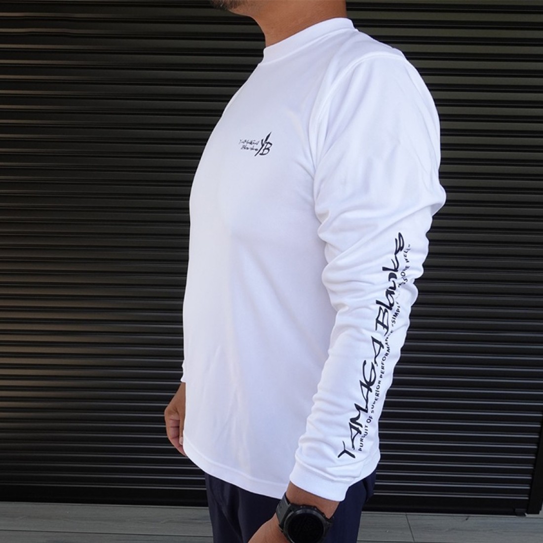 Yamaga Blanks Silky Touch Long Sleeve T-Shirt White image