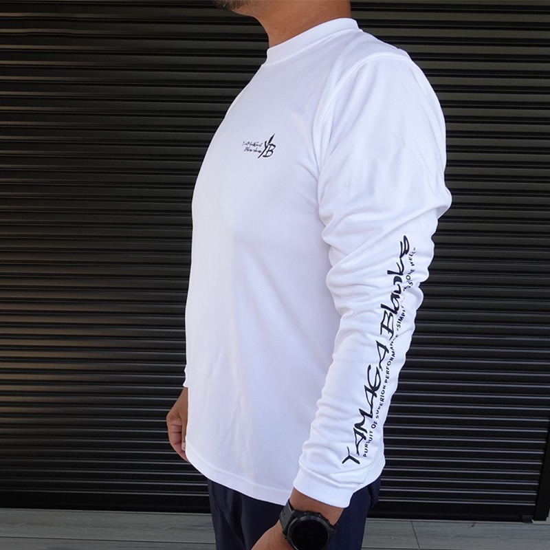 Yamaga Blanks Silky Touch Long Sleeve T-Shirt White image