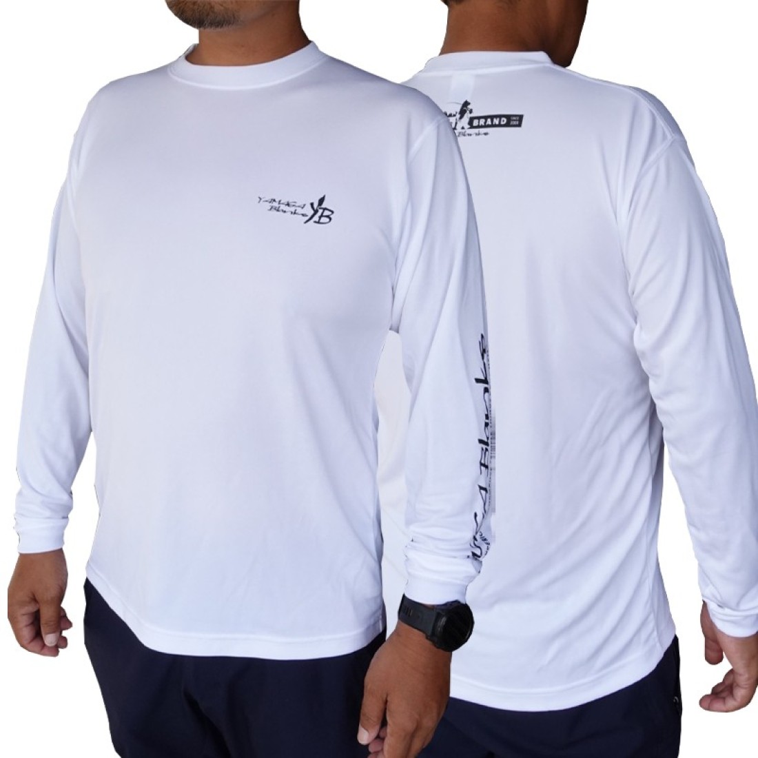 Yamaga Blanks Silky Touch Long Sleeve T-Shirt White image