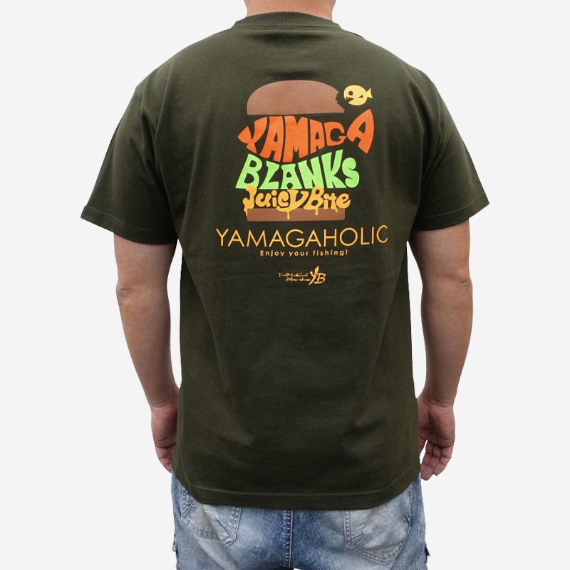 Yamaga Blanks YamagaHolic T-Shirt Army Green Clothes, T-Shirt image