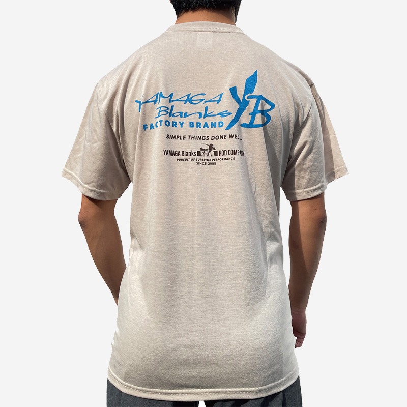 Yamaga Blanks Dry Cotton Touch T-Shirt Sand Beige Clothes, T-Shirt, UV Clothing image