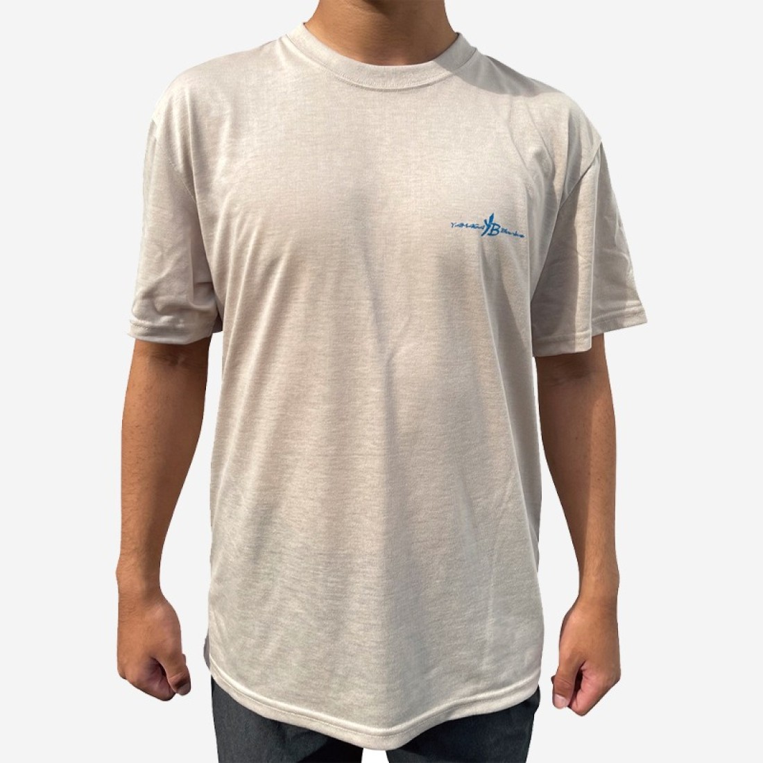 Yamaga Blanks Dry Cotton Touch T-Shirt Sand Beige Clothes, T-Shirt, UV Clothing image